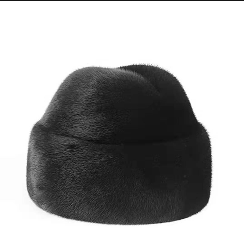 French black, free leather ear protection