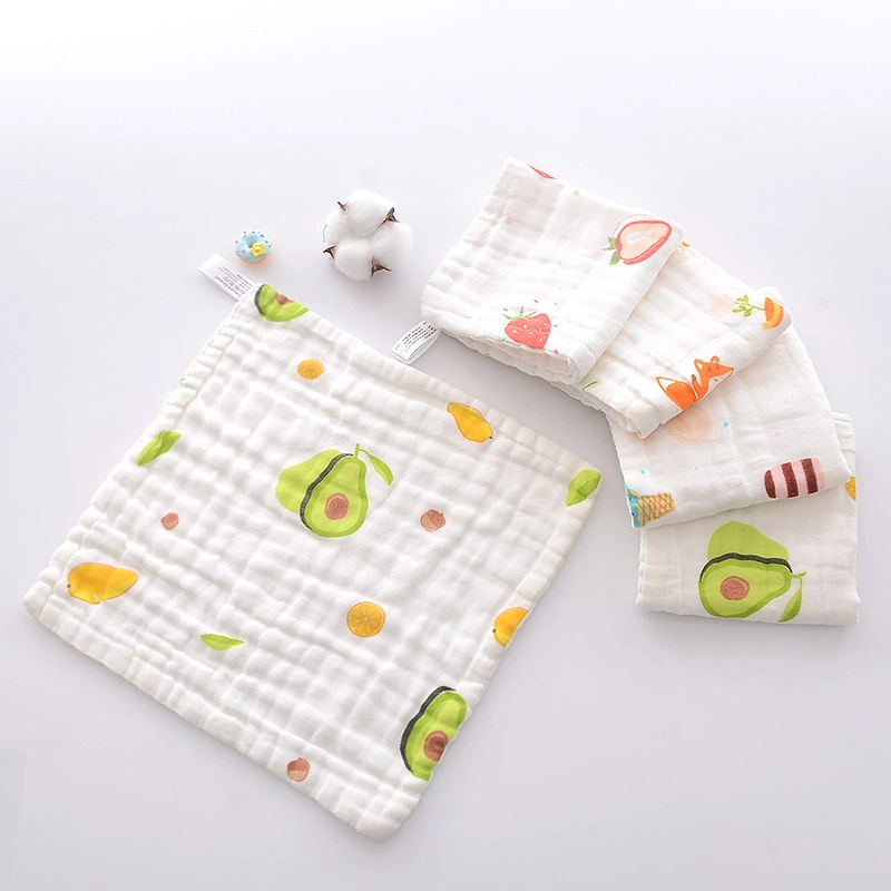 Children's eating bib, gauze towel, baby hygiene product for new born for face washing, handkerchief