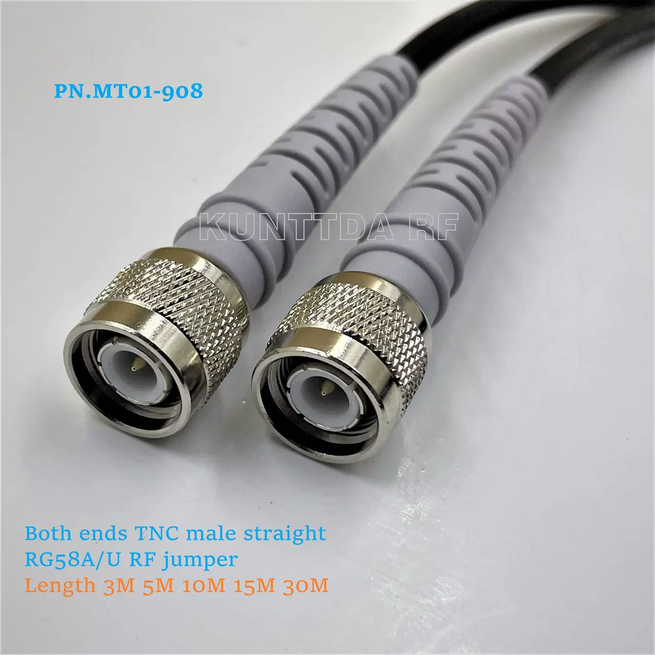注塑型TNC公RG58 RF cable射频同轴基站通讯信号跳线
