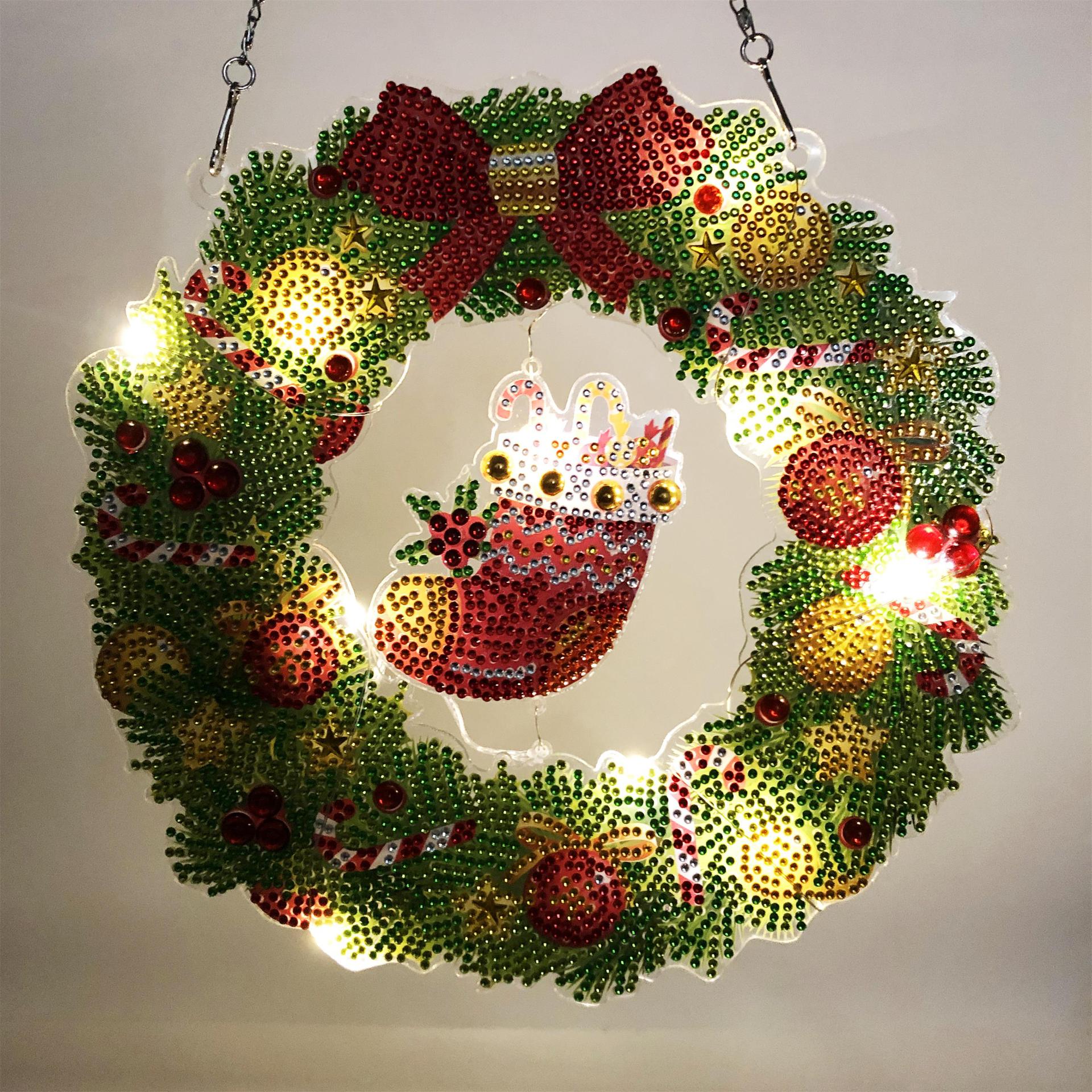 Mode Tier Weihnachtsmann Pvc Diamant Malerei display picture 3