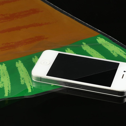 20 piezas una bolsa de embalaje impresión bolsa de plástico triángulo bolsa de caramelo