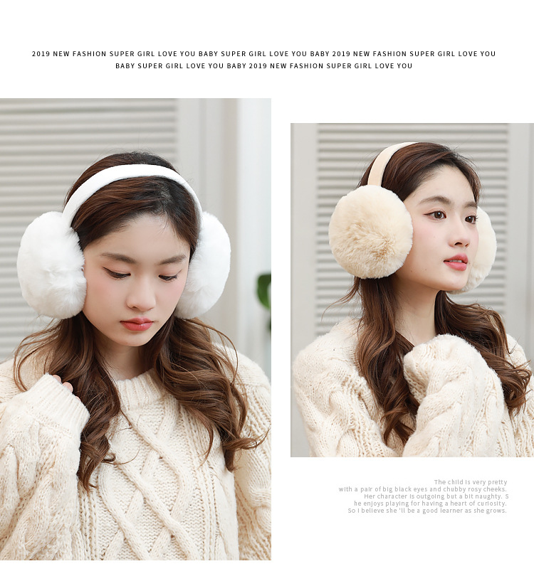 Paraorecchie pieghevoli unisex Paraorecchie invernali caldi da donna Carini paraorecchie per studenti Paraorecchie caldi paraorecchie_voghion.com