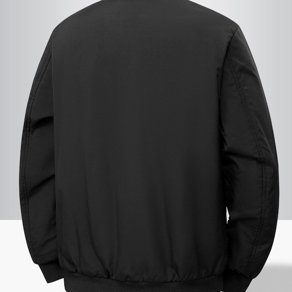 Men's New Stand-up Collar Casual Jacket Autumn And Winter Versatile Trend Loose Coat_viptrois.com