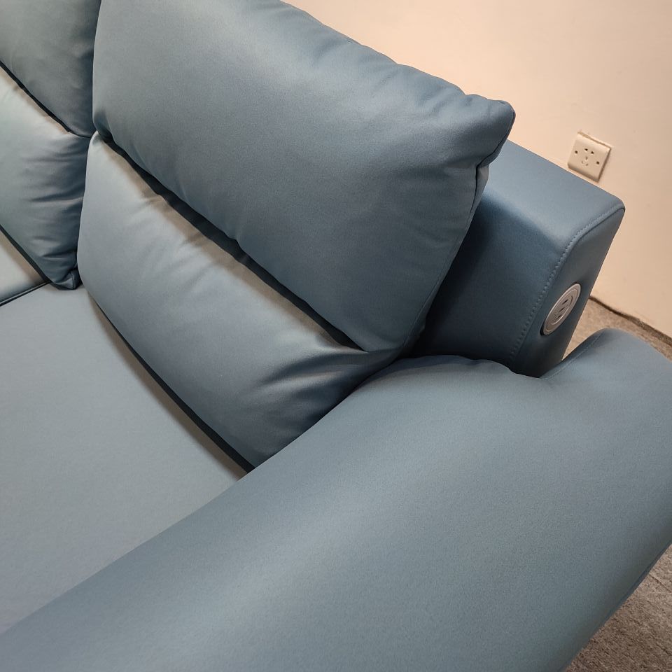 Tecnología multifuncional moderna simple sin lavar tela de terciopelo peinado apartamento sala de estar tipo pequeño sofá cama multifuncional