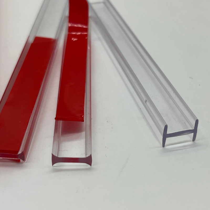 办公隔断IC型窄边拼缝条 全景隔断玻璃H连接密封胶条