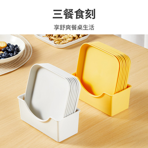 Manufacturer's bone spitting dish, household spitting bone dish, food grade dining table table top, fruit side dishes, new garbage slag tray