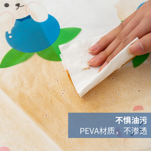 Refrigerator dust cover cover cloth cute storage hanging bag household waterproof and dustproof refrigerator top cover cartoon protective cover
