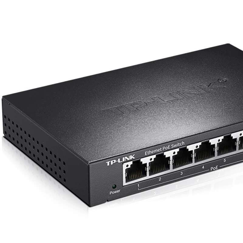 TP-Link TL-SF1009P 9 PoE Switch PoE Switch House Surveillance Network Symptogy