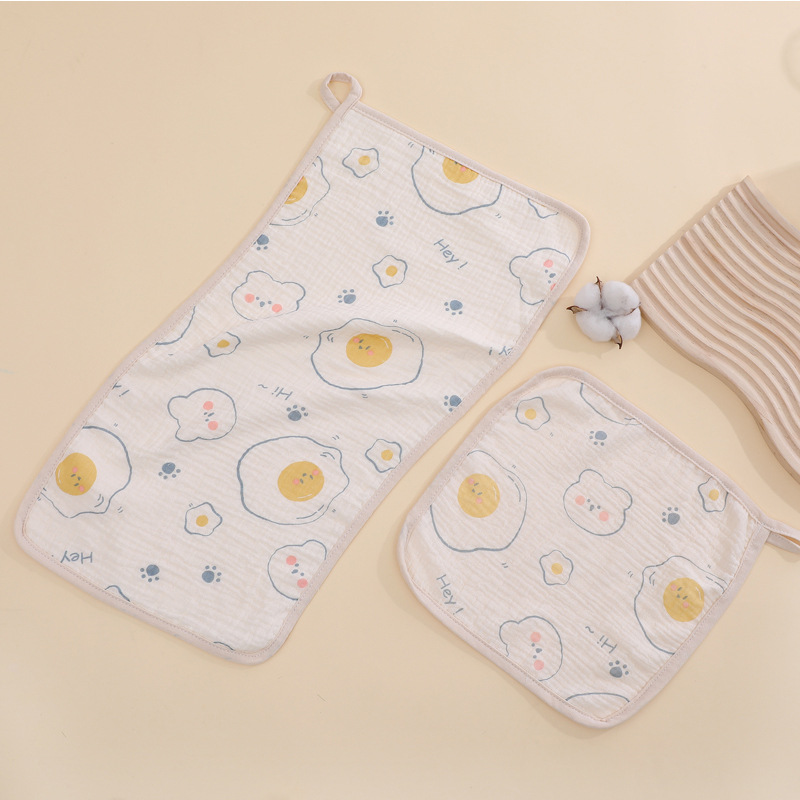 Children's gauze soft handkerchief for face washing 3