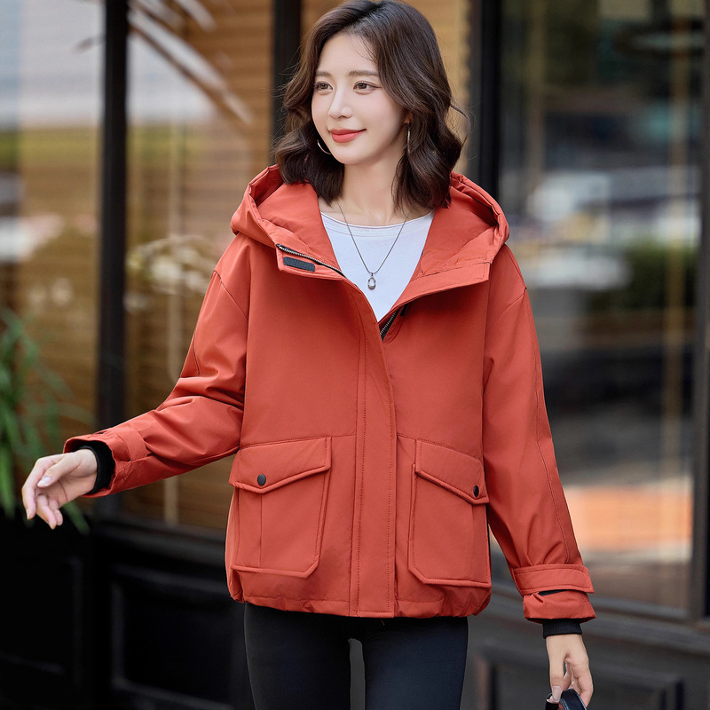 Authentic High-End White Duck down Jacket for Women Winter New Loose Style Windproof Loose Parka Top Authentic High-End White Duck down Jacket for Women Winter New Loose Style Windproof Loose Parka Top