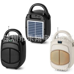 L12 アフリカホット販売新しい屋外バックパックソーラーパネル充電 Bluetooth ステレオサブウーファーラジオ付き