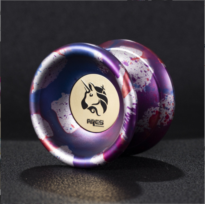 Eenhoorn metalen jojo wedstrijdeditie jojo bal aluminiumlegering anime educatief kinderspeelgoed groothandel_voghion.com