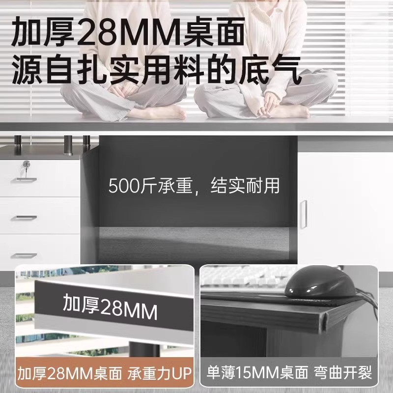 Escritorio con cajón Escritorio para computadora simple y moderno escritorio de oficina en el hogar Escritorio de estudio para estudiantes de dormitorio