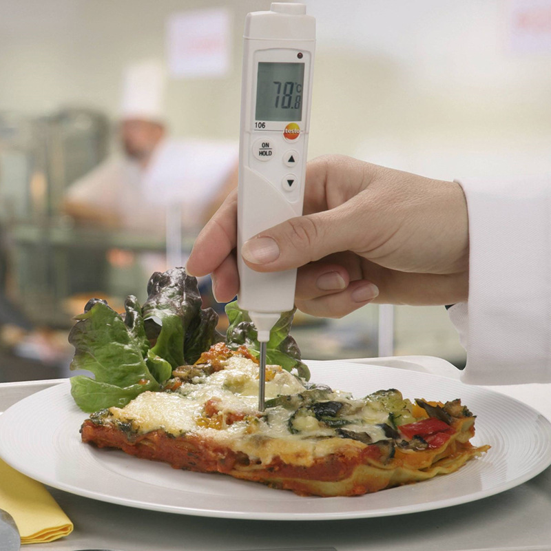 德图testo106/104IR温度计探针式食品高精度烘焙水油冷冻厨房