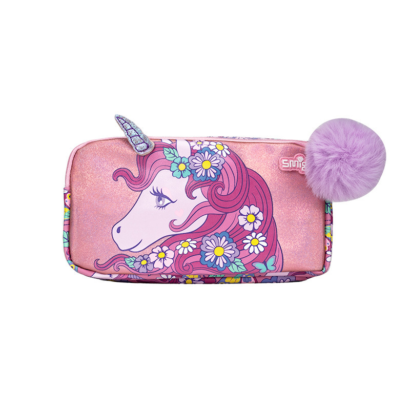 Australian smiggle estuche para bolígrafos de dibujos animados para niños bolso de papelería para estudiantes creativos plegable multifuncional