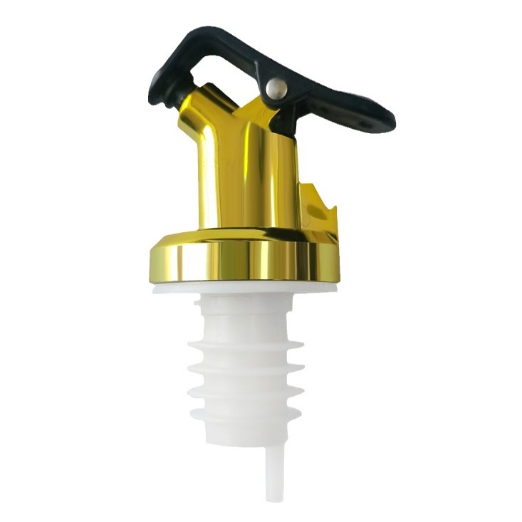 Botella de aceite de grado alimenticio boca de alta calidad tapón de sellado accesorios de tapa de olla de aceite doméstica a prueba de fugas no colgar tapón de botella de vino
