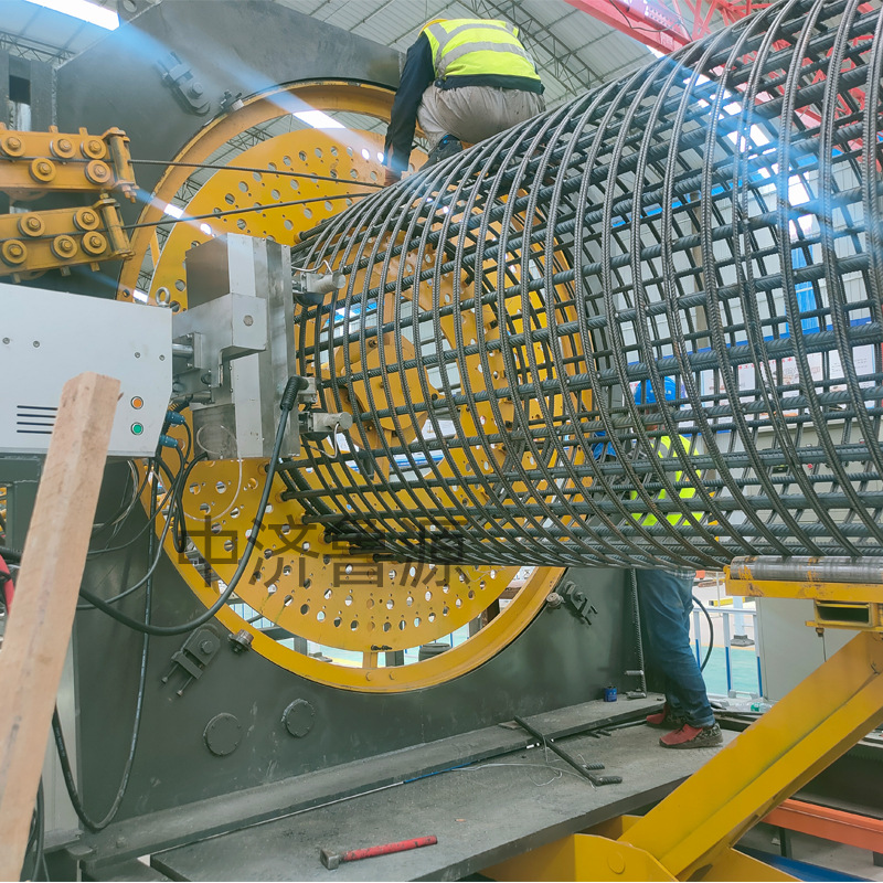 供应全自动数控钢筋笼滚焊机 数控钢筋笼成型机数控钢筋设备