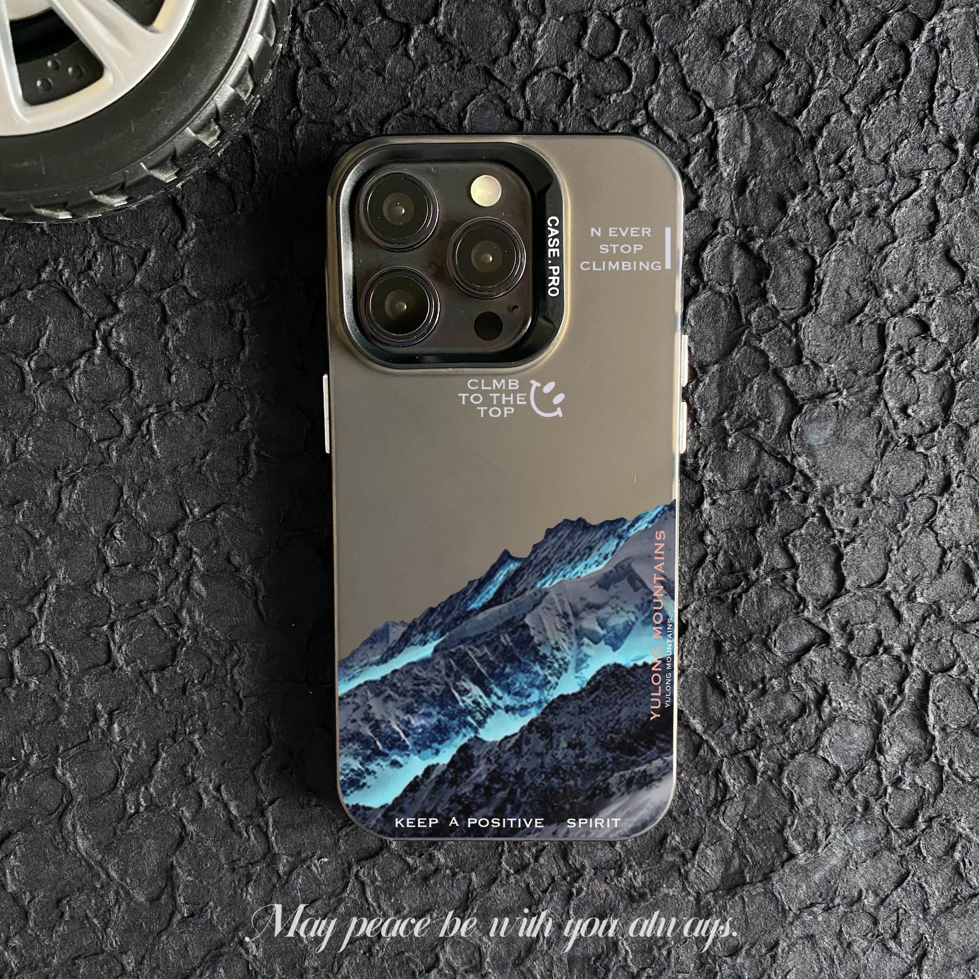 Snow Mountain Scenery Phone Case For Apple Iphone Models_voghion.com