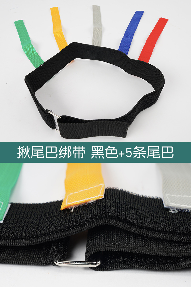 Kindergarten Tail Toys Los niños agarran el cinturón Accesorios de juego Equipo deportivo de entrenamiento de integración sensorial al aire libre para padres e hijos