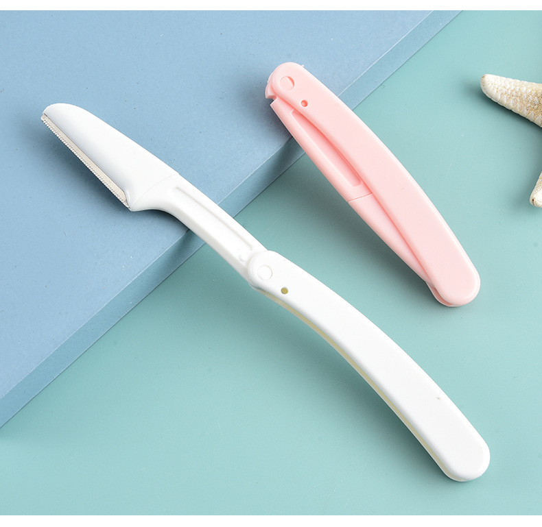 眉毛トリマー、眉毛はさみ、眉毛カミソリ、保護ネット、女性用シェービングブレードセット、大量在庫あり|undefined