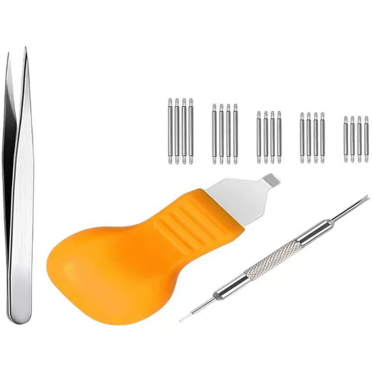 Watch strap, tools set stainless steel, steel spring