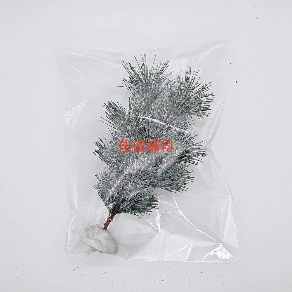 松针雪树 6