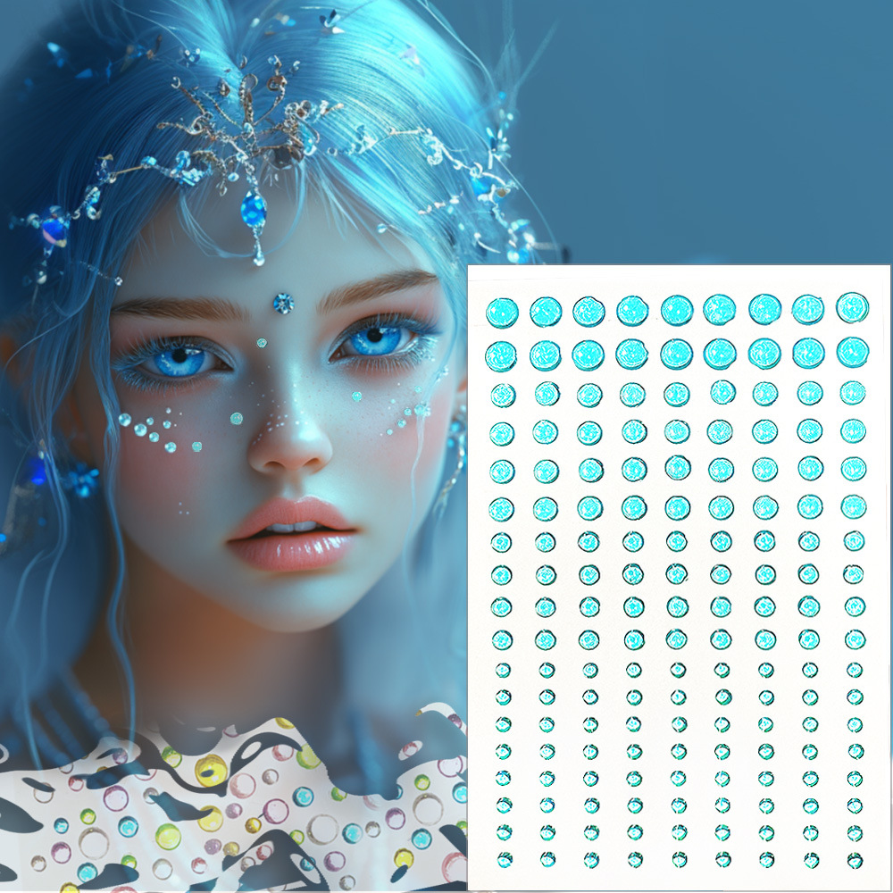 162 pieces| Transparent blue water beads