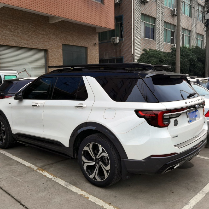 The Roof Luggage Rack for the Explorer Is Designed to Expand the Travel Capabilities of the Vehicle