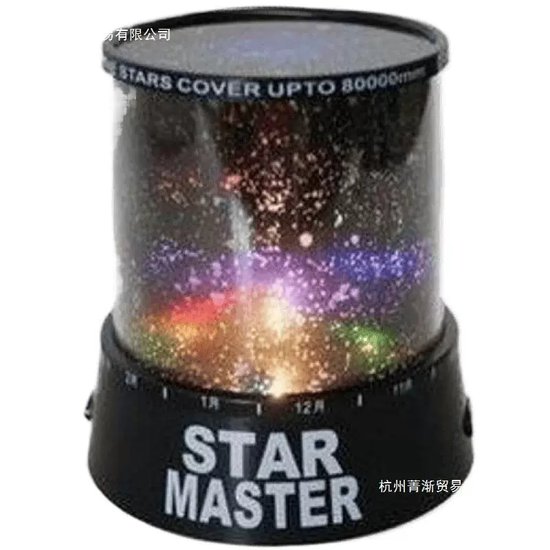 Starry sky, projector, rotating children's night light for elementary school students, wholesale