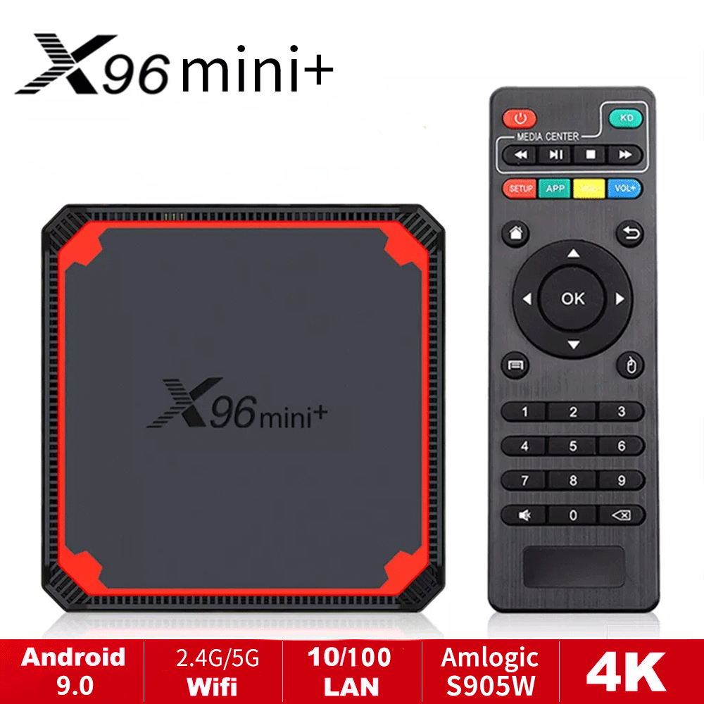 X96mini+ S905W4TV BOX TV box 5G WIFI dua...