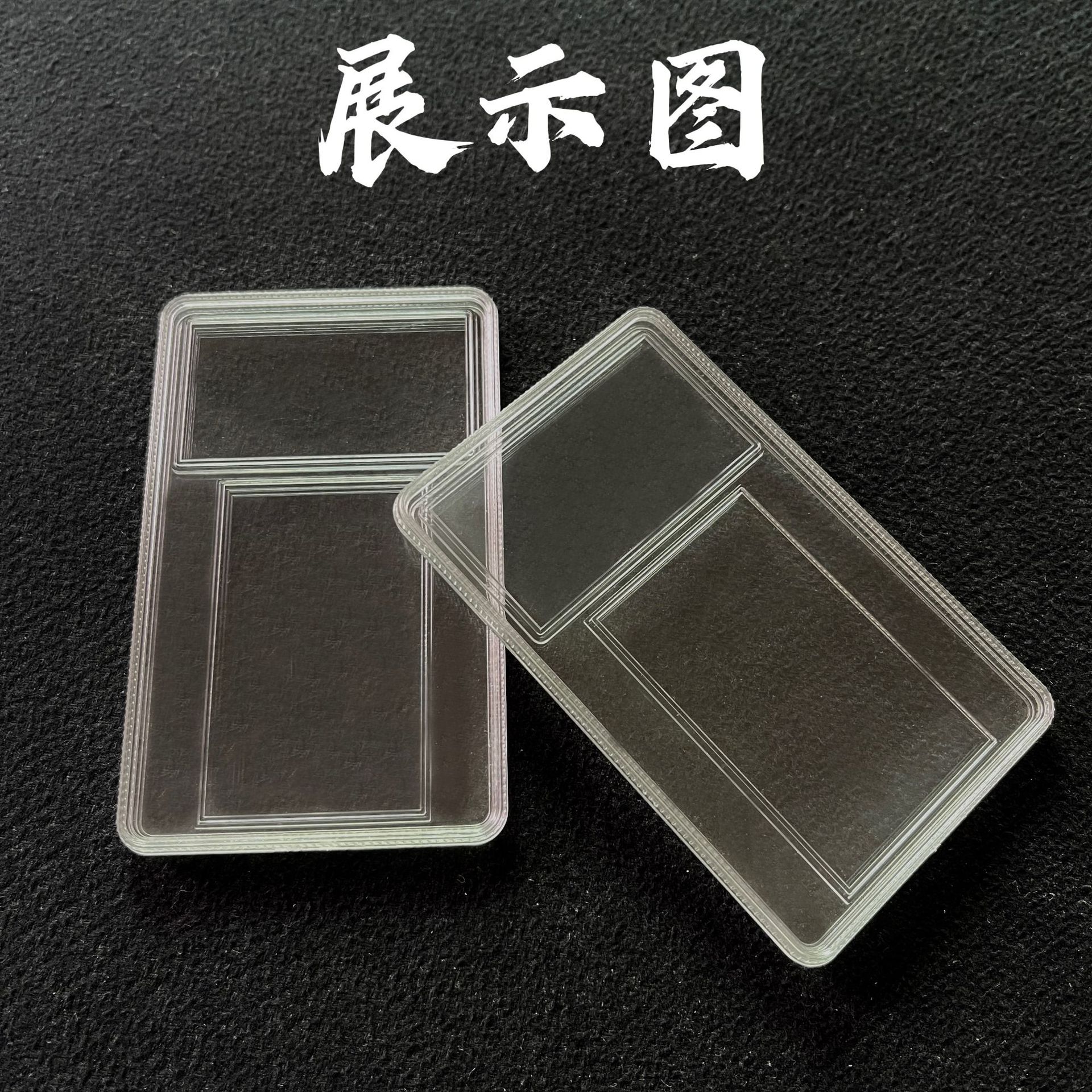 Transparent stamps