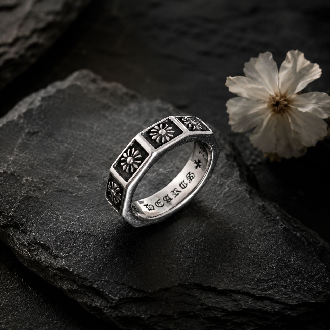 Anillo de Acero de Titanio, Estilo Hip-Hop