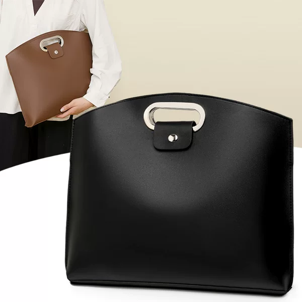 Simple Business High-End Computer Bag for Women 2026 New Trendy Fashion Large-Capacity Clutch Bag for Work and Commuting Storage