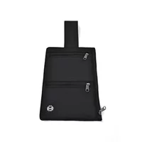 Ручной кошелёк для паспорта, ультратонкий анти‑вор с RFID, 18,5×12,5×0,5 см