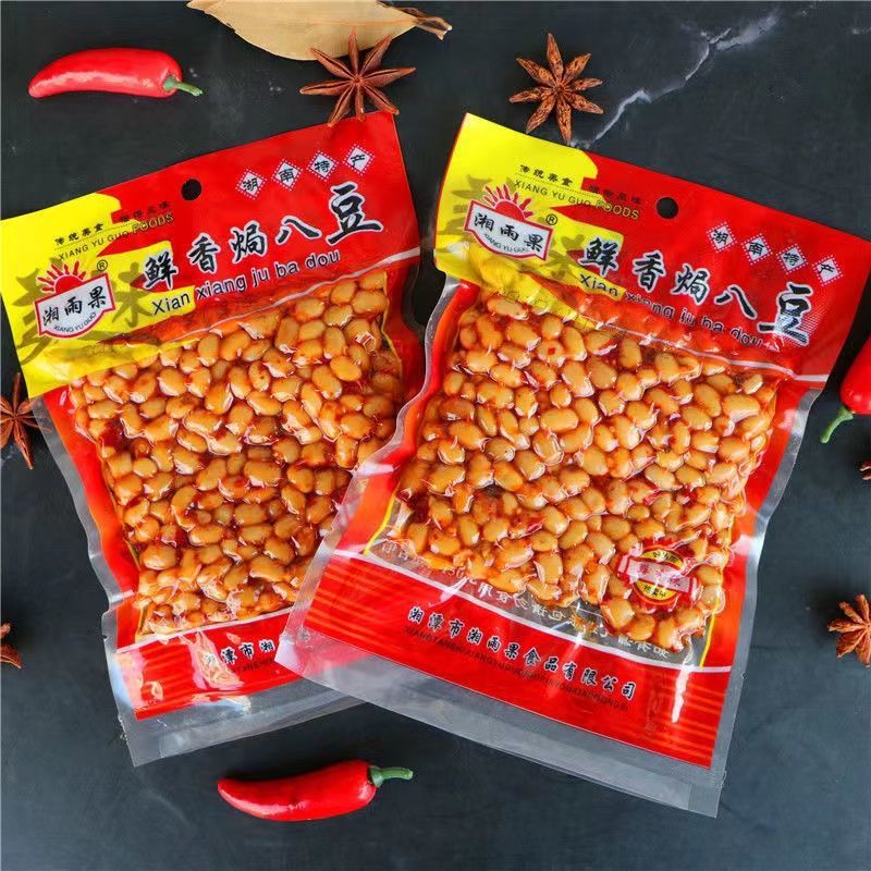湘雨果湖南腊八豆特产鲜香焗八豆农家袋装豆豉腊八豆批发跨境电商