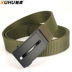 Automatic Toothless Belt with Thick Nylon Canvas - Versatile Casual Men's Business Belt Wholesale