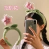 5334 trick peach blossom hair hoop one