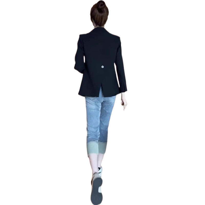 爆款西装外套女2025春季新款休闲设计感小众高级感气质小西服上衣|undefined