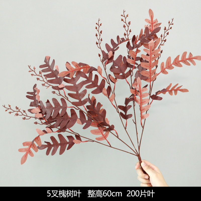 红色仿真花婚礼婚庆场地场景布置道具仿真花束花艺装饰花假花批发|undefined