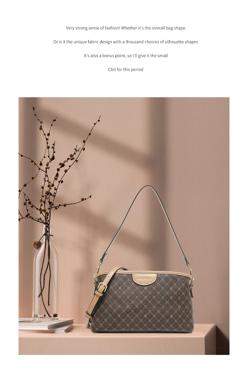 Fashionable Shell Shoulder Bag For Women Patterned Crossbody Bag_voghion.com