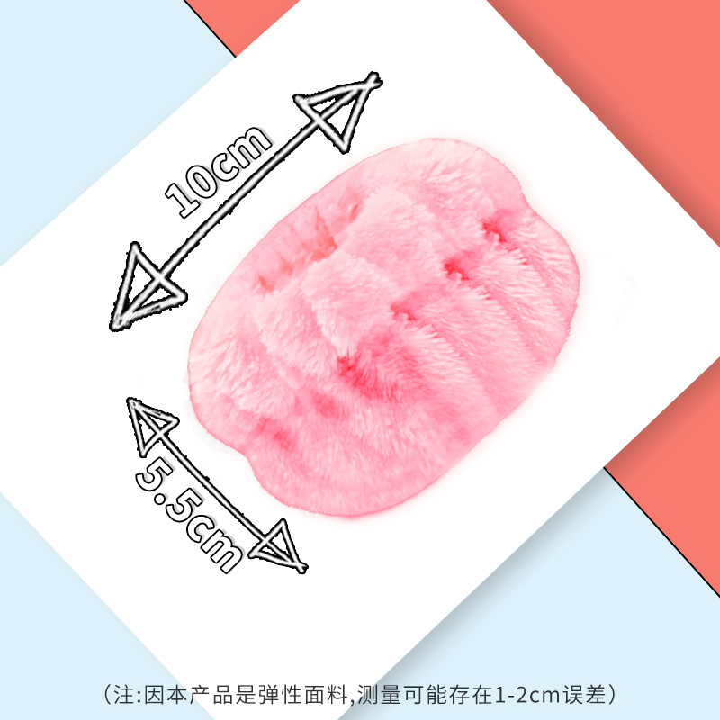 Muñequeras de felpa de coral más vendidas de Amazon, diademas, cintas para el pelo, muñequeras absorbentes, muñequeras cosidas para mujer