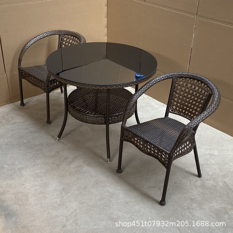 의자 2개 + 90개의 이중 원형 테이블