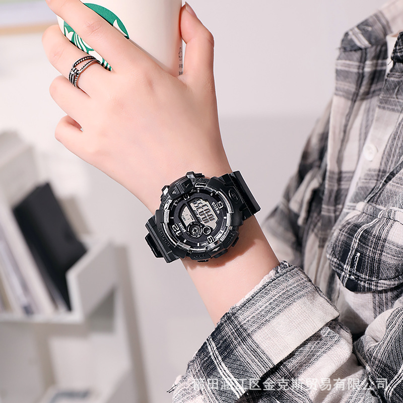 Multifunctional Digital Watch for Men, Unicorn, Junior High School Student, Female Watch, Boy and Girl Sports Alarm Clock, Outdoor Luminous Watch