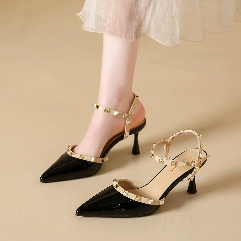 Трансграничный 2025 новый стиль кожи дикие заклепки