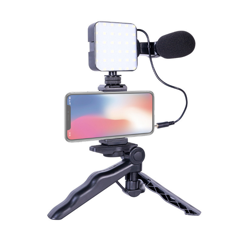 Lámpara de relleno de bolsillo 49 cuentas de lámpara transfronterizas mini cámara LED cuadrada accesorios de cámara fotografía video en vivo