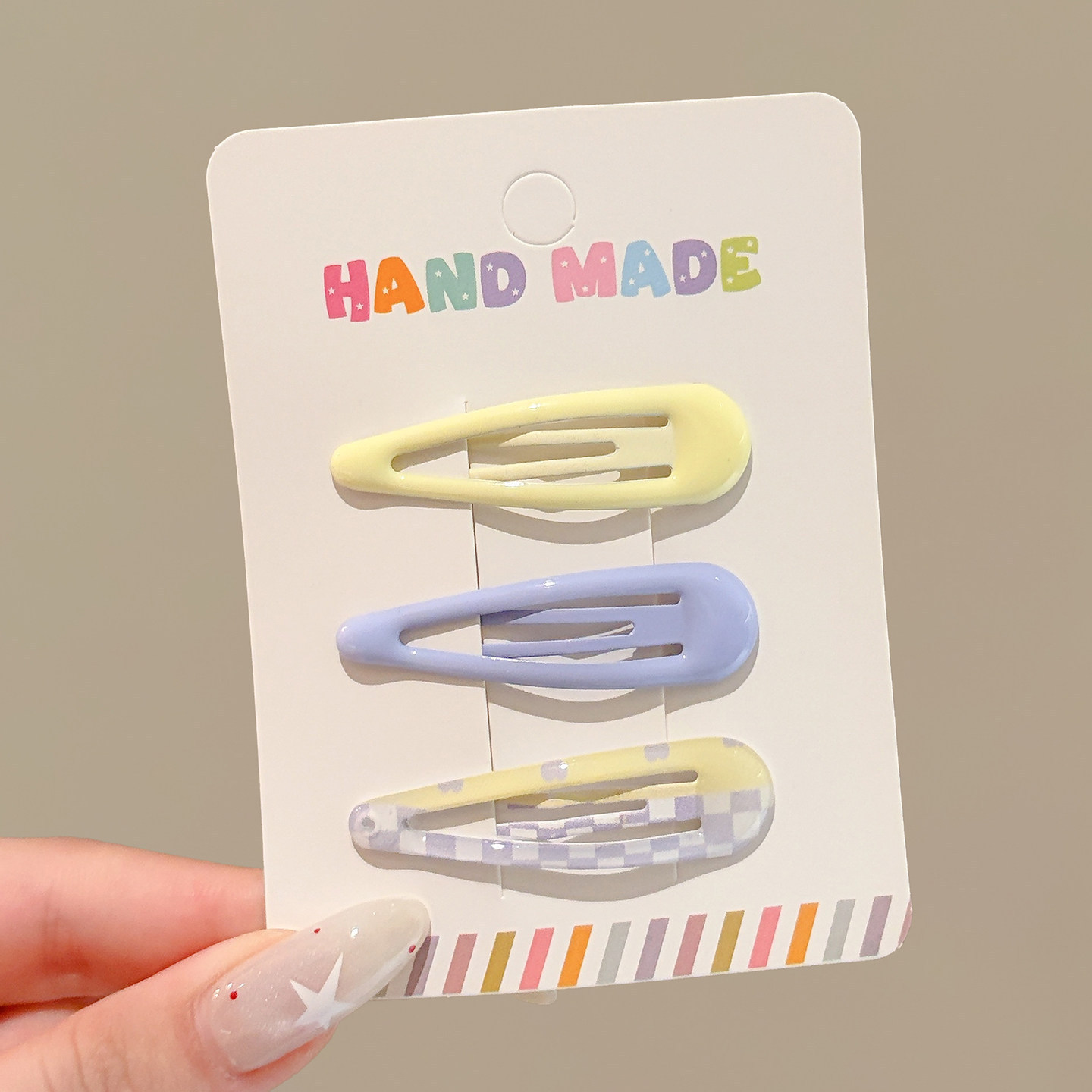 Broches para Cabello BB con Estrella de Cinco Puntas Aleación para Mujeres