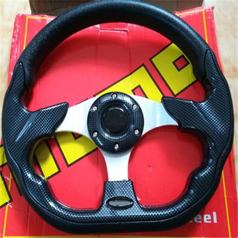 13 pulgadas de automóviles de modificación de automóviles CoolPie Steering Wheel Racing Blade semicircular 14 pulgadas Beidou Otto