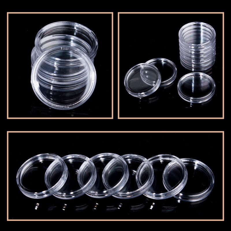 Caja de protección de monedas conmemorativas, caja de monedas, caja redonda, caja de almacenamiento de monedas, estación independiente al por mayor, AliExpress, Zhao Zhili, transfronterizo.