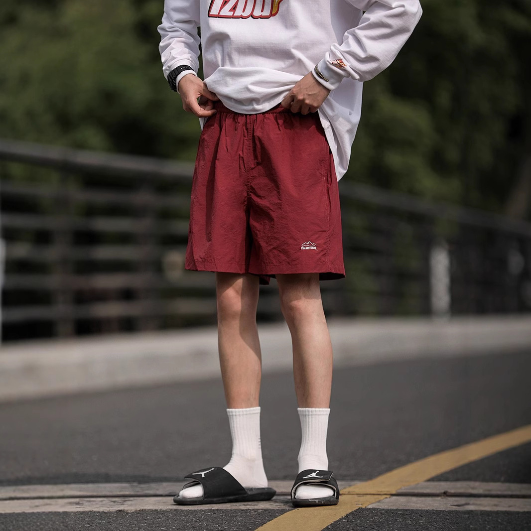 Japanese travel solid color quick dry trousers