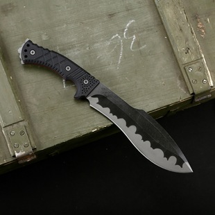 Pioneer - In-Stock Outdoor Straight Knife Portable Multifunctional Camping Knife Sharp Fruit Handle Meat Knife Bone Cutter